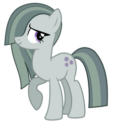 Size: 5510x5896 | Tagged: safe, artist:greenmachine987, marble pie, g4, hearthbreakers, absurd resolution, cute, female, hair over one eye, marblebetes, raised hoof, simple background, smiling, solo, transparent background, vector, when she smiles