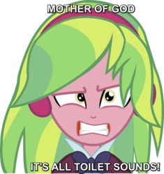 Size: 964x1024 | Tagged: safe, lemon zest, equestria girls, g4, my little pony equestria girls: friendship games, female, hank hill, image macro, king of the hill, meme, mother of god, solo