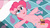 Size: 1920x1080 | Tagged: safe, screencap, pinkie pie, g4, the one where pinkie pie knows, bed, belly, discovery family logo, female, out of context, solo, unfortunate logo placement