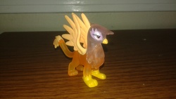 Size: 2560x1440 | Tagged: safe, gilda, griffon, g4, blind bag, female, solo, toy