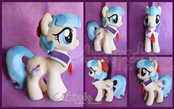 Size: 2565x1600 | Tagged: safe, artist:chibi-pets, coco pommel, earth pony, pony, g4, irl, photo, plushie, solo