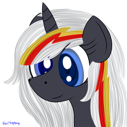 Size: 2500x2500 | Tagged: safe, artist:asknoxthepony, oc, oc only, oc:velvet remedy, pony, unicorn, fallout equestria, female, high res, portrait, solo
