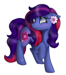 Size: 1600x1800 | Tagged: safe, artist:monnarcha, oc, oc only, oc:timid blossom, pony, solo