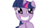 Size: 1600x900 | Tagged: safe, artist:totalcrazyness101, twilight sparkle, pony, g4, lesson zero, my little pony: friendship is magic, female, simple background, solo, starry eyes, transparent background, vector