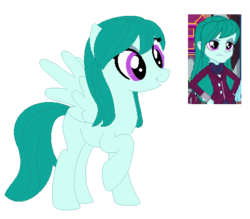 Size: 488x427 | Tagged: safe, artist:berrypunchrules, cold forecast, equestria girls, g4, my little pony equestria girls: friendship games, background human, equestria girls ponified, ponified, simple background, transparent background