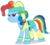 Size: 944x847 | Tagged: safe, edit, rainbow dash, g4, 80s, clothes, exercise, female, headband, leg warmers, push ups, recolor, shirt, shorts, solo, vector, wristband