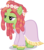 Size: 7701x8728 | Tagged: safe, artist:gen-ma, tree hugger, earth pony, pony, g4, make new friends but keep discord, my little pony: friendship is magic, .svg available, absurd resolution, clothes, dress, female, grand galloping gala, hippie, mare, necklace, simple background, solo, transparent background, vector