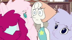 Size: 1280x720 | Tagged: safe, artist:mixermike622, screencap, oc, oc:fluffle puff, earth pony, gem (race), gem pony, pony, :p, :t, amethyst (steven universe), animated, crossover, crystal gems, cute, female, flufflebetes, fluffy ponified, frown, fusion, garnet (steven universe), gem, gem fusion, hilarious in hindsight, mare, ocbetes, pearl, pearl (steven universe), ponified, poofle universe, raspberry, shapeshifting, steven universe, tongue out, transformation, unamused, wat, wide eyes