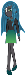 Size: 568x1534 | Tagged: safe, artist:psi218, queen chrysalis, equestria girls, g4, equestria girls-ified, female, humanized, simple background, solo, white background