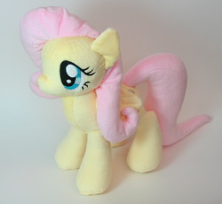 Size: 1200x1105 | Tagged: safe, artist:yukamina-plushies, fluttershy, pegasus, pony, g4, irl, photo, plushie, solo