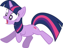 Size: 6000x4507 | Tagged: safe, artist:sairoch, twilight sparkle, pony, unicorn, g4, games ponies play, .svg available, absurd resolution, female, mare, open mouth, running, simple background, solo, transparent background, unicorn twilight, vector