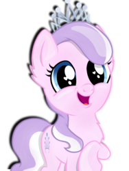 Size: 1536x2048 | Tagged: safe, artist:prismaticstars, diamond tiara, earth pony, pony, g4, cute, diamondbetes, female, solo