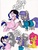 Size: 1024x1336 | Tagged: safe, artist:newyorkx3, limestone pie, maud pie, oc, oc:karen, oc:mikey (legacy), g4, comic, dialogue, kakey, overprotective, traditional art