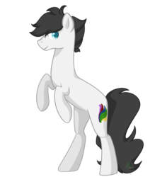 Size: 1024x1084 | Tagged: safe, oc, oc only, oc:luke, pony, male, stallion, white