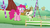 Size: 1280x720 | Tagged: safe, screencap, featherweight, pinkie pie, earth pony, pegasus, pony, g4, the one where pinkie pie knows, balloon, colt, duo, female, male, mare