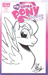 Size: 1986x3071 | Tagged: safe, artist:ponygoddess, idw, oc, oc only, oc:right away, pegasus, pony, comic, comic book, comic cover, commission, nightmare nights dallas, nightmare nights dallas 2015, solo