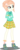 Size: 2021x5000 | Tagged: safe, artist:xebck, edit, sunny flare, equestria girls, g4, my little pony equestria girls: friendship games, alternate color palette, bowtie, clothes, crossed arms, crystal prep academy, crystal prep shadowbolts, female, high res, palette swap, pearl (steven universe), raised eyebrow, school uniform, simple background, skirt, solo, steven universe, transparent background, vector