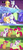 Size: 960x2118 | Tagged: safe, screencap, apple bloom, applejack, rarity, scootaloo, sweetie belle, brotherhooves social, g4, made in manehattan, my little pony: friendship is magic, comic, cutie mark crusaders, discovery family logo, grin, personal space invasion, pounce, runs in the family, shipping fuel, siblings