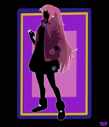 Size: 1200x1400 | Tagged: safe, artist:m@k, sour sweet, equestria girls, g4, my little pony equestria girls: friendship games, alternate hairstyle, crystal prep academy, crystal prep shadowbolts, female, loose hair, solo