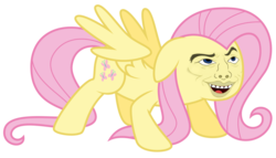 Size: 1600x918 | Tagged: safe, edit, fluttershy, g4, meme, ricardio, template, unfunny