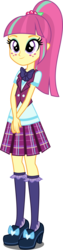 Size: 1347x5316 | Tagged: safe, artist:xebck, sour sweet, equestria girls, g4, my little pony equestria girls: friendship games, bowtie, clothes, crystal prep academy, crystal prep academy uniform, crystal prep shadowbolts, cute, female, freckles, high res, pleated skirt, school uniform, simple background, skirt, solo, sourbetes, transparent background, vector
