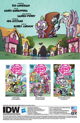 Size: 900x1384 | Tagged: safe, artist:agnes garbowska, idw, derpy hooves, spike, zecora, pegasus, pony, zebra, friends forever #21, g4, my little pony: friends forever, spoiler:comic, bacteria, female, mare, preview