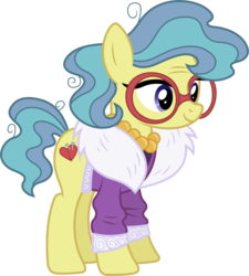 Size: 5220x5810 | Tagged: safe, artist:90sigma, charity kindheart, pony, g4, made in manehattan, my little pony: friendship is magic, .svg available, absurd resolution, clothes, glasses, necklace, simple background, solo, transparent background, vector