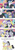 Size: 492x1620 | Tagged: safe, artist:thekikko, edit, edited screencap, screencap, applejack, eclair créme, fancypants, fluttershy, jet set, pinkie pie, rainbow dash, rarity, sea swirl, seafoam, twilight sparkle, upper crust, g4, sweet and elite, alternate ending, birthday dress, clothes, comic, crossdressing, dress, screencap comic