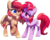 Size: 2432x1946 | Tagged: safe, artist:dawnfire, oc, oc only, oc:avery softequine, oc:dawnfire, pegasus, pony, unicorn, chest fluff, colored pupils, cute, duo, ear fluff, nuzzling, raised hoof, simple background, transparent background