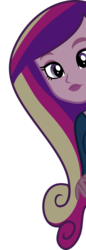 Size: 1024x2987 | Tagged: safe, dean cadance, princess cadance, equestria girls, g4, my little pony equestria girls: friendship games, female, looking at you, simple background, solo, transparent background, vector