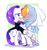 Size: 374x398 | Tagged: safe, artist:raridashdoodles, rainbow dash, rarity, pony, g4, bedroom eyes, bipedal, blushing, clothes, cute, dress, embarrassed, female, hidden eyes, lesbian, marriage, open mouth, rainbow dash always dresses in style, raised leg, role reversal, ship:raridash, shipping, smiling, socks, suit, tuxedo, wavy mouth, wedding, wedding dress