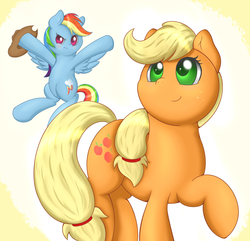 Size: 2556x2460 | Tagged: safe, applejack, rainbow dash, g4, female, high res, lesbian, ship:appledash, shipping