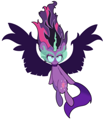 Size: 2300x2500 | Tagged: safe, artist:turtlefarminguy, sci-twi, twilight sparkle, pony, equestria girls, g4, my little pony equestria girls: friendship games, equestria girls ponified, female, high res, midnight sparkle, ponified, simple background, solo, transparent background, vector