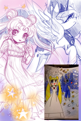 Size: 1200x1800 | Tagged: safe, artist:loyaldis, princess luna, g4, crossover, sailor moon (series)