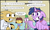 Size: 1462x871 | Tagged: dead source, safe, artist:jittery-the-dragon, spike, twilight sparkle, alicorn, pony, g4, :|, adorkable, alphys, anime, crazy face, crossover, cute, dork, eye contact, faic, female, floppy ears, fluffy, frisk, frown, grin, mare, nerd, otaku, smiling, sweat, twilight snapple, twilight sparkle (alicorn), undertale, wide eyes