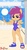 Size: 656x1218 | Tagged: safe, artist:brodogz, scootaloo, equestria girls, g4, beach, beach ball, clothes, cute, cutealoo, female, one-piece swimsuit, ponied up, pony ears, sandals, solo, swimsuit, winged humanization