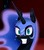 Size: 1366x1570 | Tagged: safe, artist:justbrohoof, nightmare moon, g4, female, portrait, smiling, solo