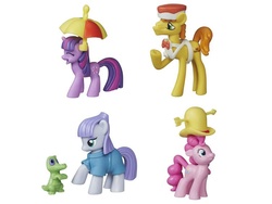 Size: 752x564 | Tagged: safe, carrot cake, gummy, maud pie, pinkie pie, twilight sparkle, g4, toy