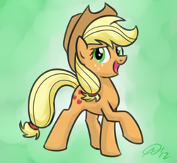 Size: 650x600 | Tagged: safe, artist:anjevalart, applejack, g4, female, solo