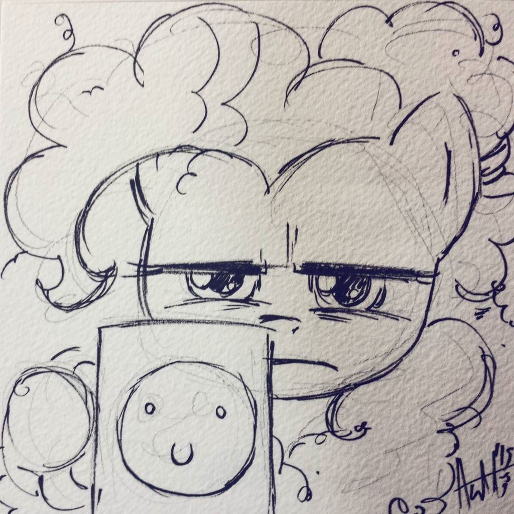 996545 Safe Artist Agnesgarbowska Pinkie Pie Coffee Female