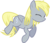 Size: 4825x4193 | Tagged: safe, artist:uxyd, derpy hooves, pegasus, pony, g4, absurd resolution, cute, derpabetes, eyes closed, female, filly, on side, simple background, sleeping, solo, transparent background, vector