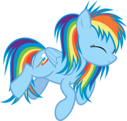 Size: 4721x4491 | Tagged: safe, artist:uxyd, rainbow dash, pegasus, pony, g4, absurd resolution, cute, dashabetes, eyes closed, female, filly, filly rainbow dash, messy mane, on side, simple background, sleeping, solo, transparent background, vector