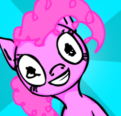 Size: 890x854 | Tagged: safe, artist:snecy, pinkie pie, g4, female, looking at you, solo