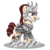 Size: 3000x3000 | Tagged: safe, artist:blue-strokes, oc, oc only, oc:rampage, fallout equestria, fallout equestria: project horizons, armor, barbed wire, fanfic art, high res, shadow, show accurate, simple background, solo, spiked armor, transparent background, vector
