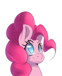 Size: 1024x1244 | Tagged: safe, artist:sourspot, pinkie pie, g4, female, portrait, simple background, solo