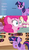 Size: 1241x2104 | Tagged: safe, artist:theanimefanz, pinkie pie, twilight sparkle, alicorn, earth pony, pony, g4, blue's clues, facehoof, nostalgia, text, twilight sparkle (alicorn)