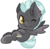 Size: 2876x2792 | Tagged: safe, artist:cutepencilcase, thunderlane, pegasus, pony, g4, chibi, cute, high res, looking at you, male, simple background, solo, stallion, thunderbetes, transparent background, wink, winking at you