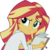 Size: 6001x5944 | Tagged: safe, artist:mlpcompilation, sunset shimmer, equestria girls, g4, my little pony equestria girls: friendship games, the science of magic, absurd resolution, clipboard, clothes, female, lab coat, looking back, paper, pencil, simple background, solo, sunset the science gal, transparent background, vector