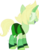 Size: 304x391 | Tagged: safe, artist:m00nstonee, gem (race), gem pony, pony, unicorn, female, gem, limb enhancers, mare, peridot, peridot (steven universe), ponified, simple background, solo, steven universe, transparent background