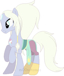 Size: 381x456 | Tagged: safe, artist:m00nstonee, earth pony, gem (race), gem pony, pony, amethyst, female, fusion, gem, gem fusion, mare, multiple legs, multiple limbs, opal (steven universe), pearl, ponified, quartz, solo, steven universe